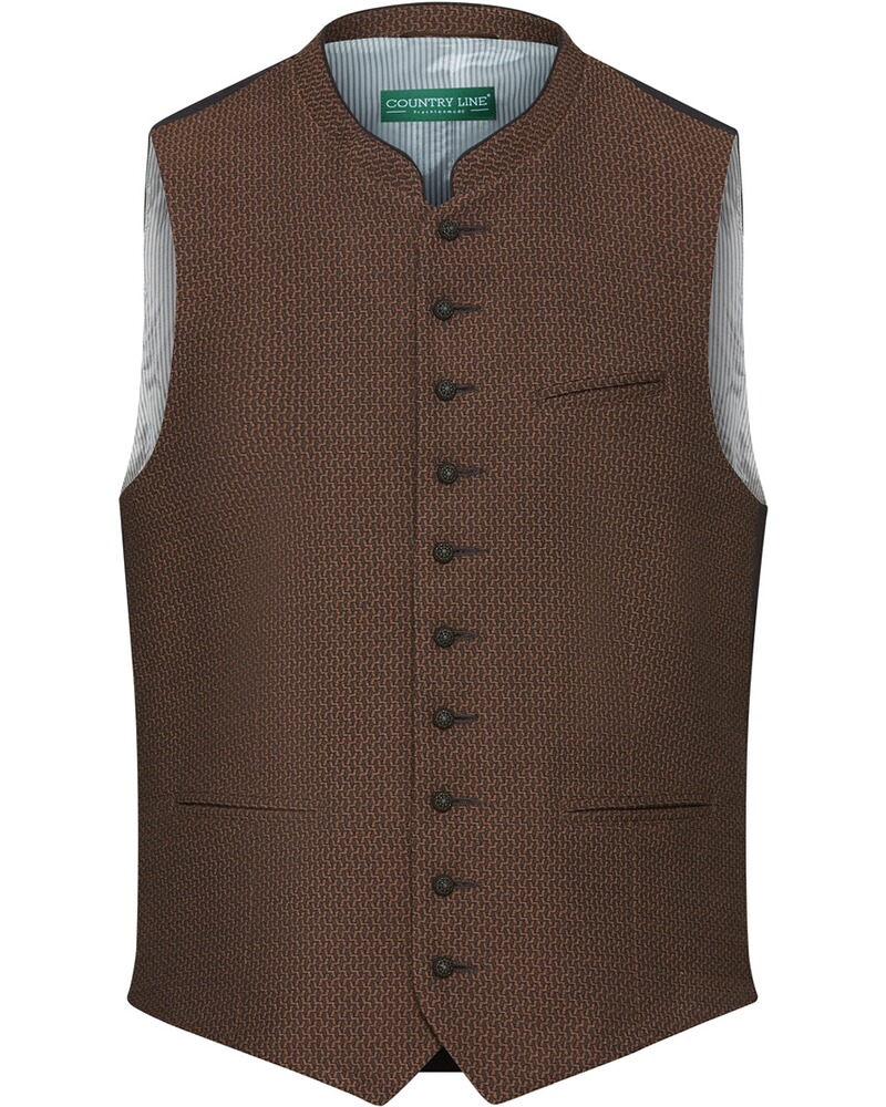 Jacquard-Weste