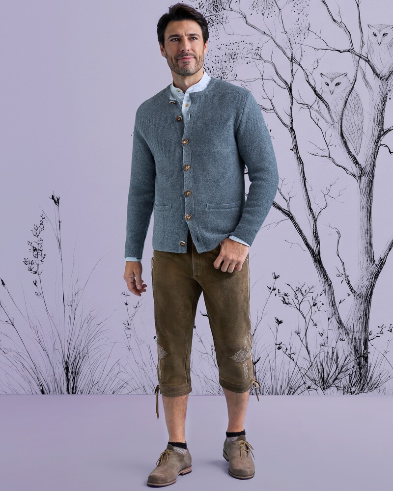 Kniebundlederhose mit Gürtel, Luis Steindl