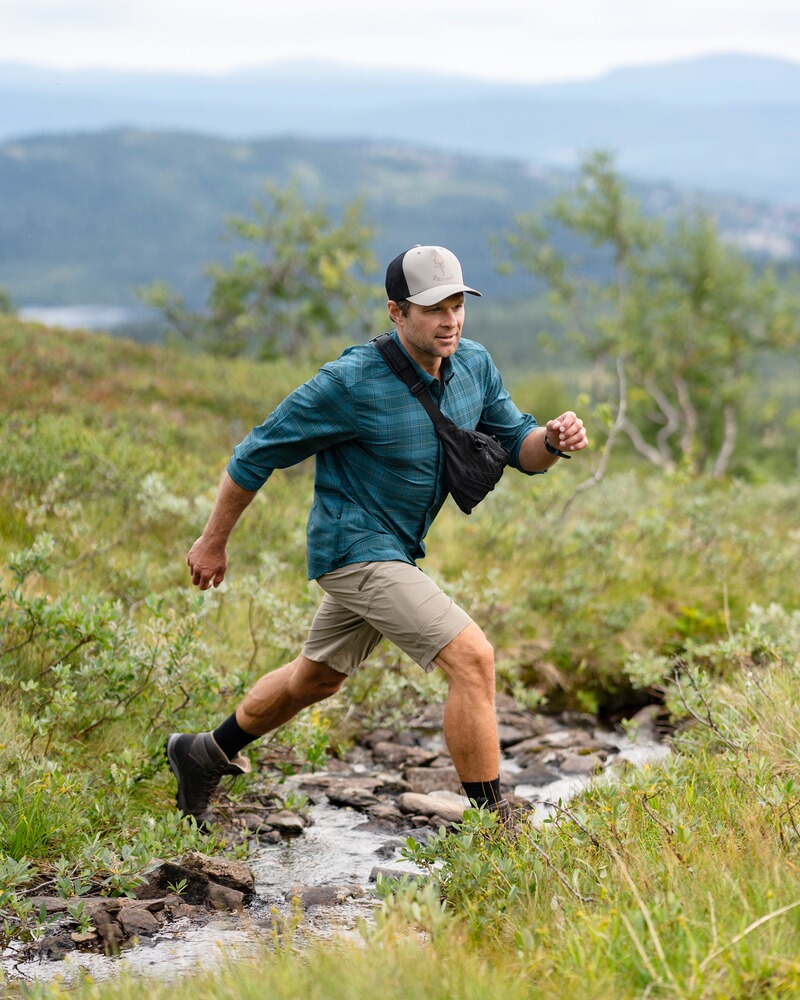 Shorts Abisko Light Stretch, Pinewood