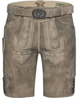 Kurze Lederhose mit Gürtel, Country Line
