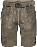 Kurze Lederhose mit Gürtel, Country Line