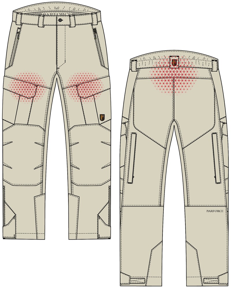 Beheizbare Hose RED Titan, Parforce Ultimate
