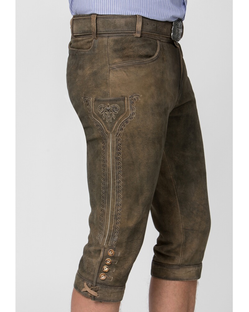Trachtenlederhose Knickerbocker Siggi2, Stockerpoint