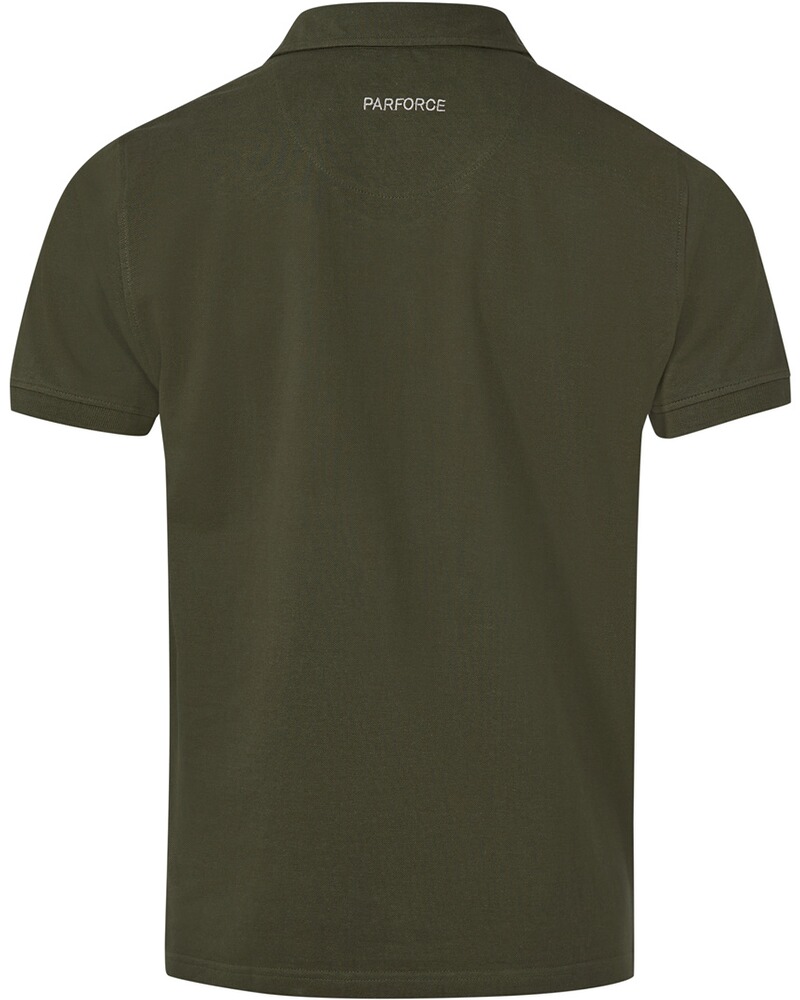 Poloshirt Brusttasche Waldtiere, Parforce Essential