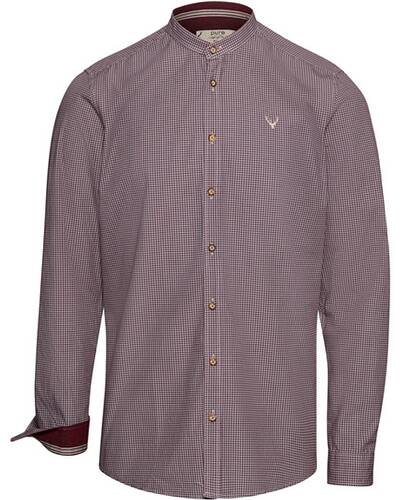 Stehkragenhemd, pure