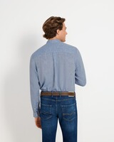 Leinenhemd mit Stehkragen, REITMAYER