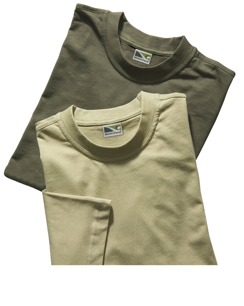 T-Shirts 2er-Pack, Wald & Forst
