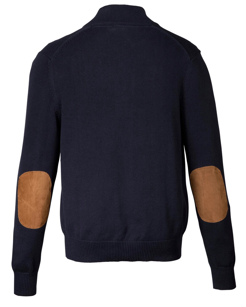 Cardigan mit Lederdetails, HIGHMOOR