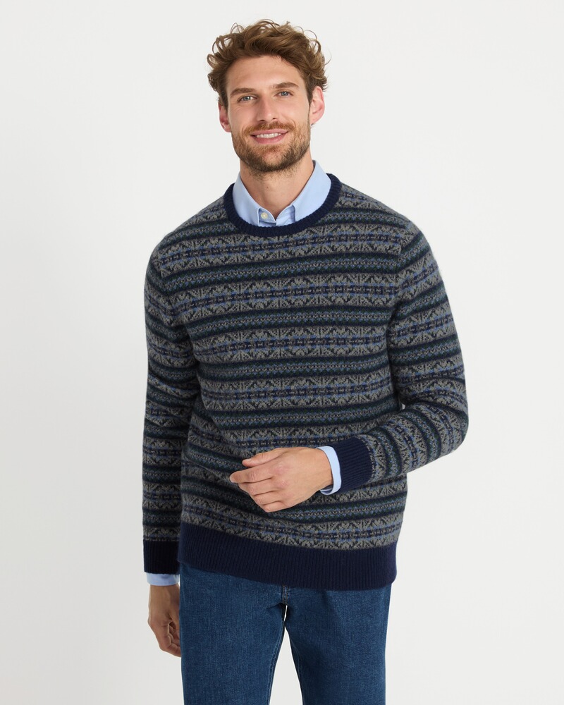Jacquard-Pullover, HIGHMOOR