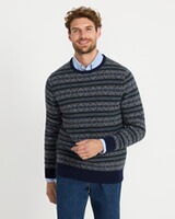 Jacquard-Pullover, HIGHMOOR