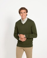 Set: V-Pullover & Karohemd, HIGHMOOR