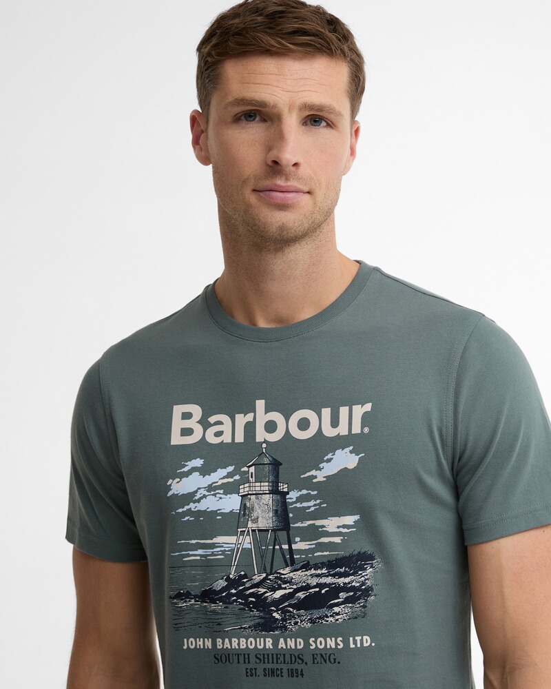 T-Shirt Harbourside Graphic, Barbour