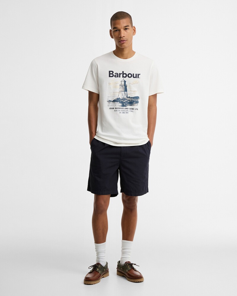 T-Shirt Harbourside Graphic, Barbour
