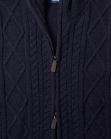 Strickweste mit Reißverschluss, HIGHMOOR