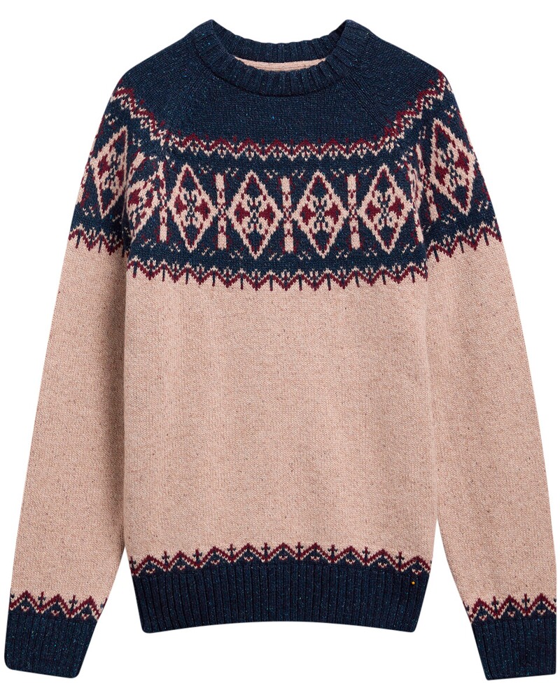 Pullover Tisbury Fairisle Crew Neck