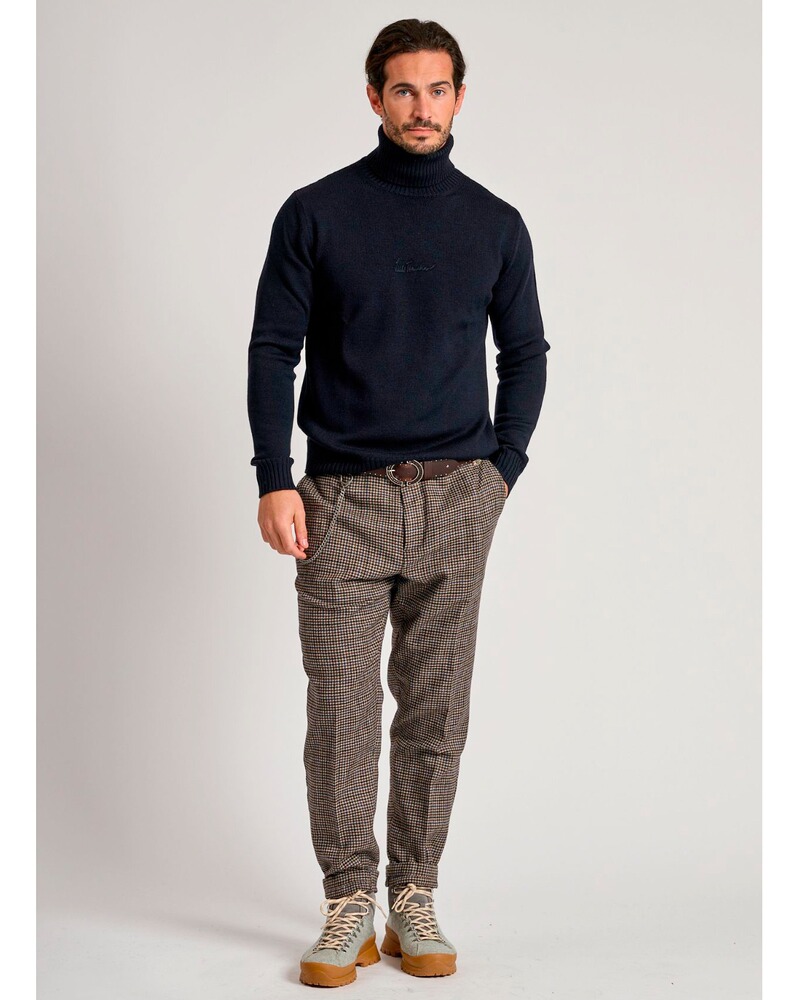 Merino-Rollkragenpullover, Luis Trenker
