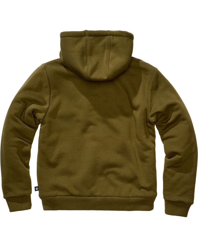 Sweatjacke Teddylining, Brandit