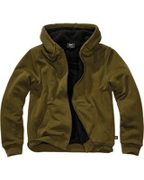 Sweatjacke Teddylining, Brandit