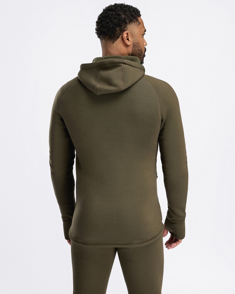 Kapuzenjacke FleeceWool, ACLIMA