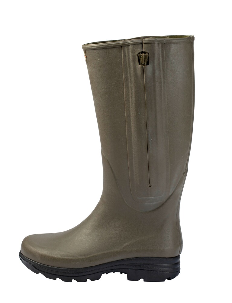 Gummistiefel mit Reißverschluss und Neoprenfutter, Parforce Essential