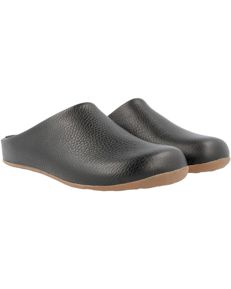 Leder-Clog