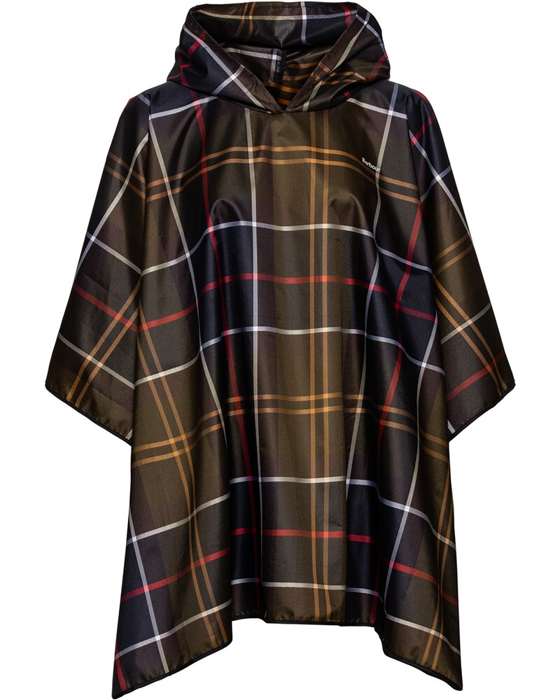 Regenponcho Tartan