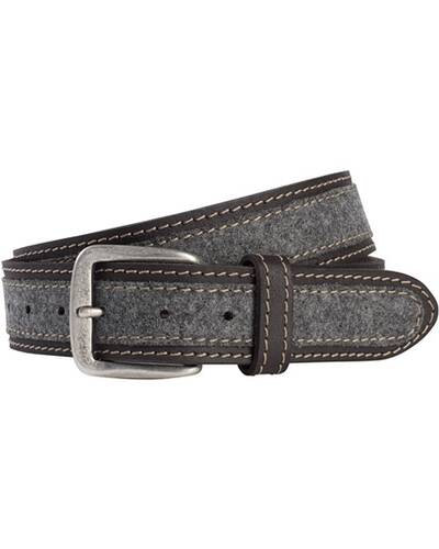 Ledergürtel mit Loden, Luise Steiner