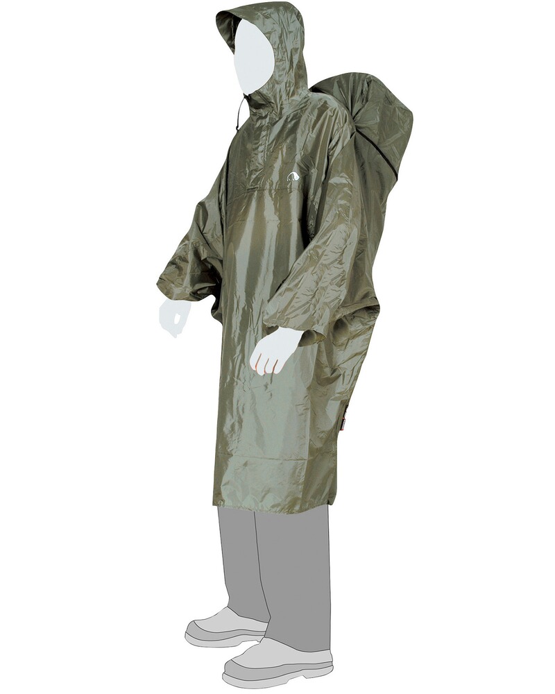 Regenponcho mit Rucksackschutz, Tatonka