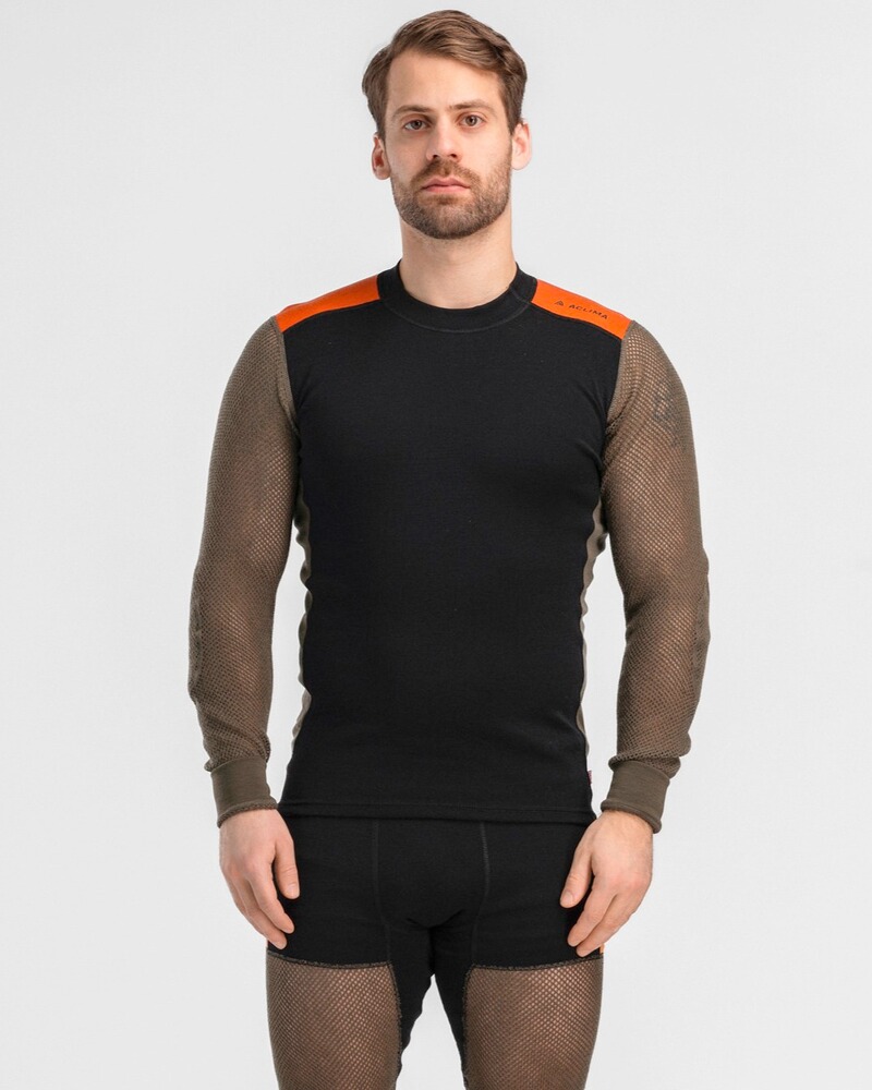 Langarmshirt WoolNet Hybrid, ACLIMA