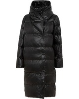 Langer Puffermantel, White Label