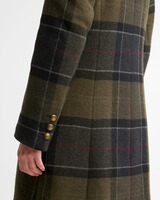 Mantel Cottesmore Checked Wool Coat, Barbour