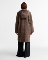 Dufflecoat Melody Check Wool, Barbour