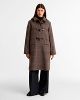 Dufflecoat Melody Check Wool, Barbour