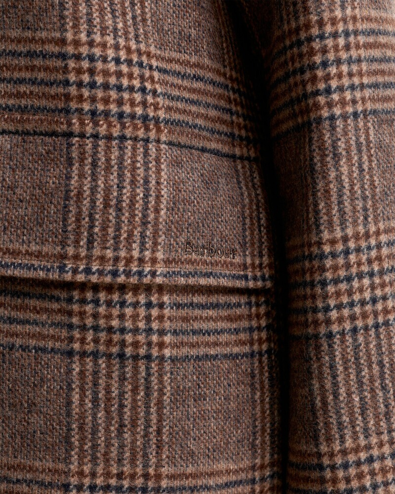 Dufflecoat Melody Check Wool, Barbour
