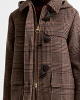 Dufflecoat Melody Check Wool, Barbour