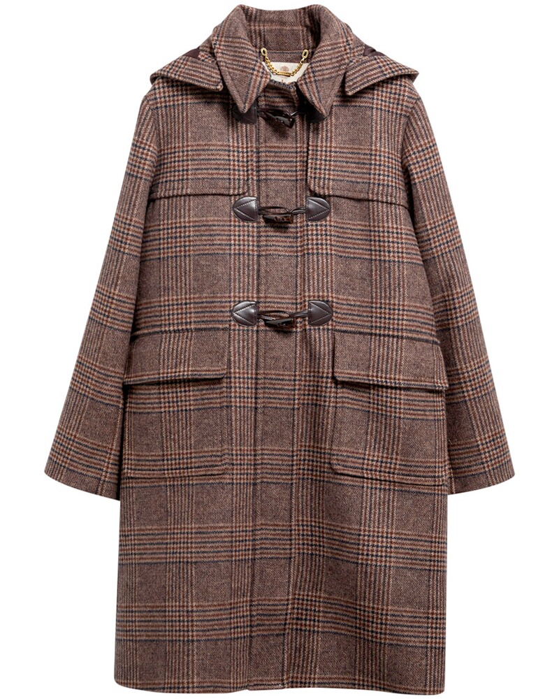 Dufflecoat Melody Check Wool