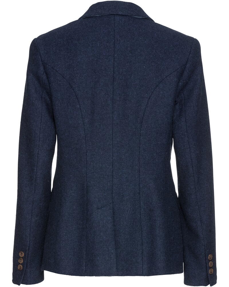 Tweedblazer mit Lodenkontrast, HIGHMOOR