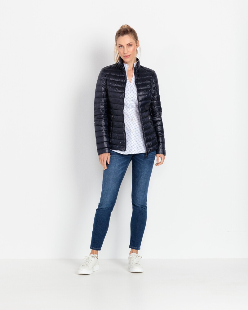 Kurze Steppjacke, White Label