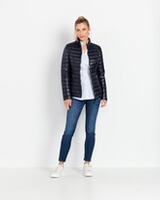 Kurze Steppjacke, White Label