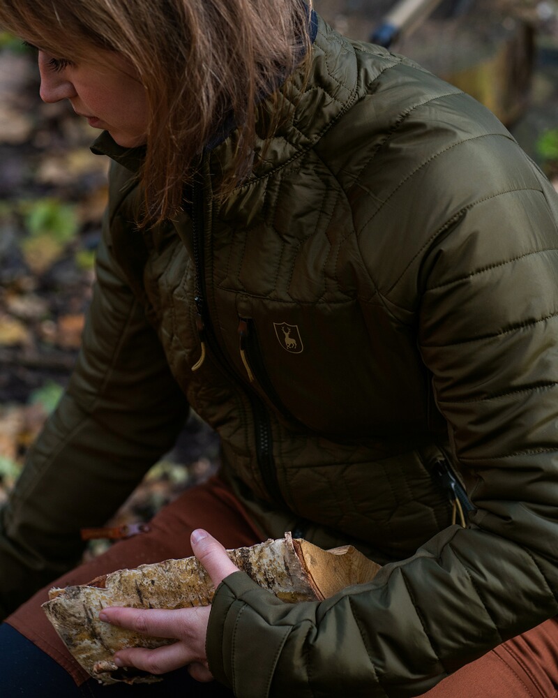 Damen Steppjacke Mossdale, Deerhunter