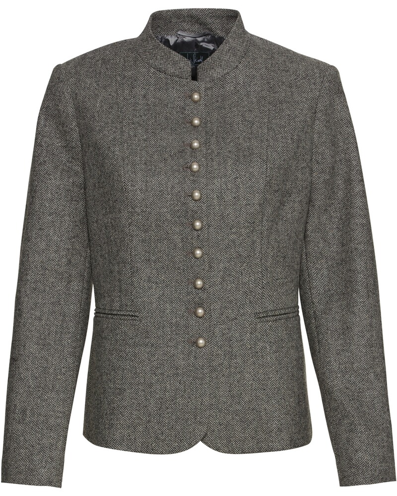 Kurze Stehkragenjacke