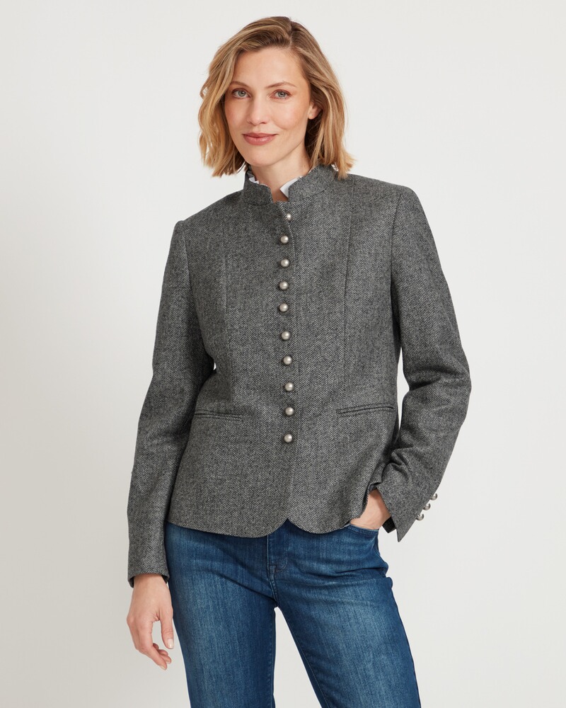 Kurze Stehkragenjacke, Luis Steindl