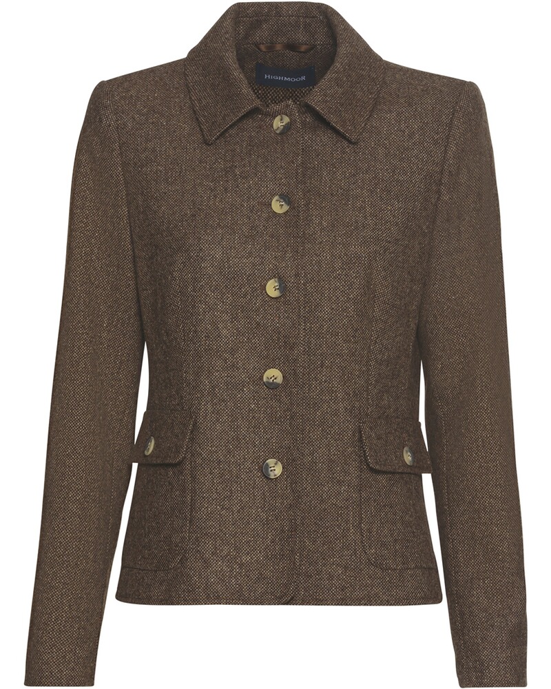 Kurze Tweed-Jacke