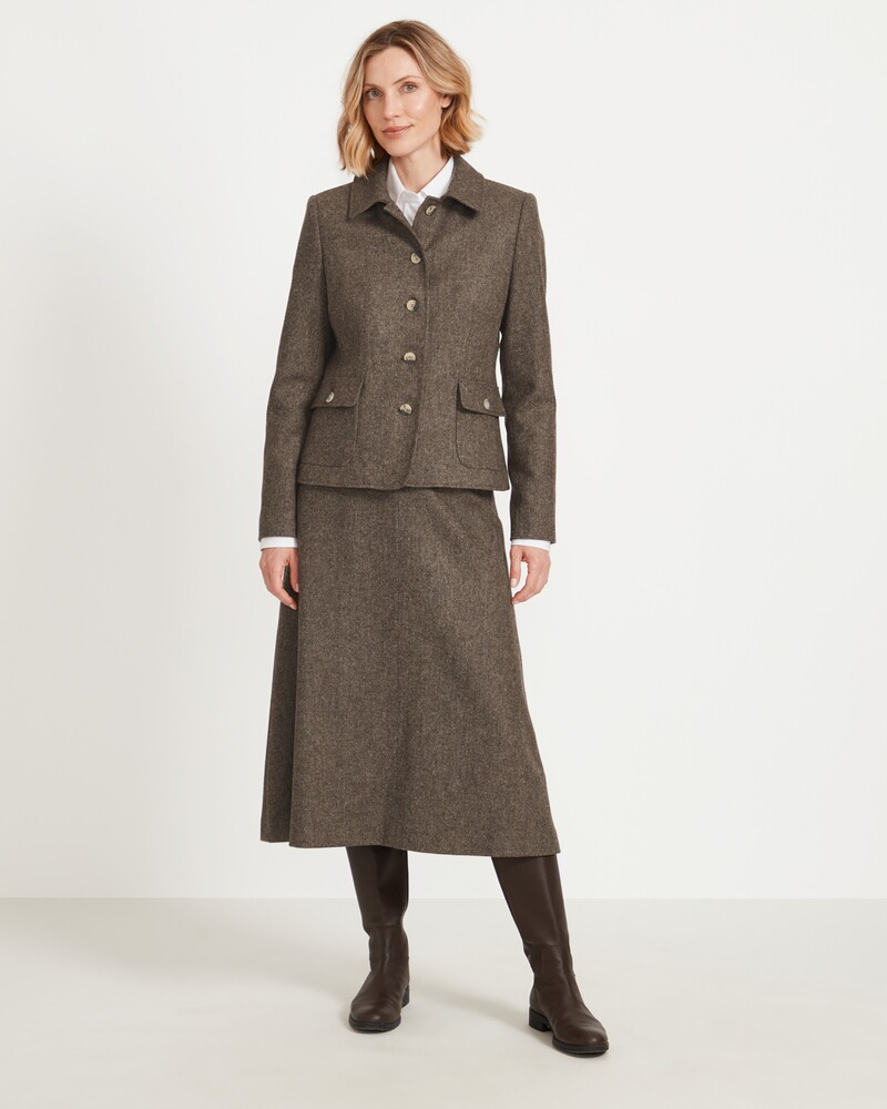 Kurze Tweed-Jacke, HIGHMOOR