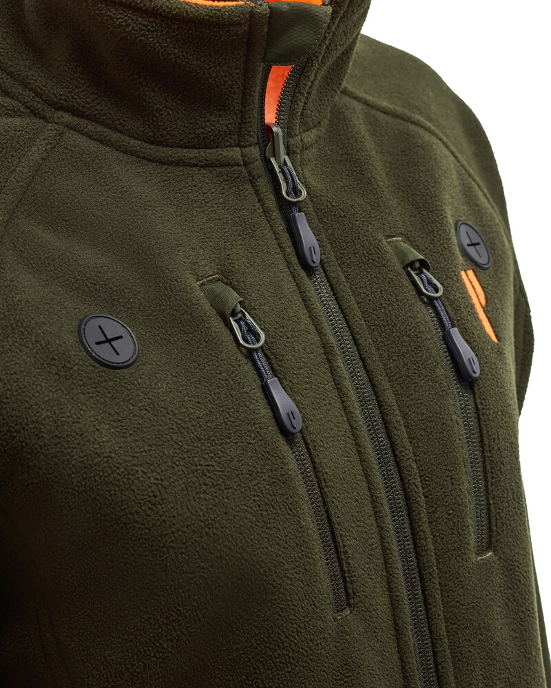 Damen Wende-Fleecejacke Reverse Pro, Parforce Active