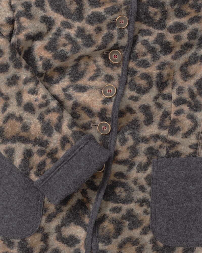 Stehkragenjacke, White Label