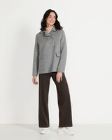 Jacke mit Pattentaschen, White Label