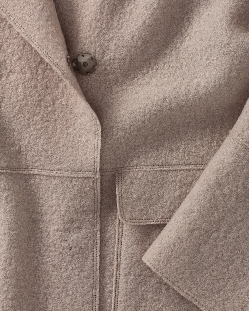 Wolljacke, White Label
