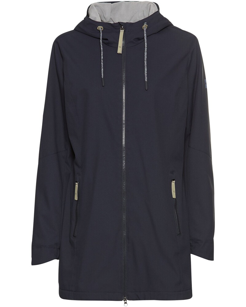 Lange Softshelljacke