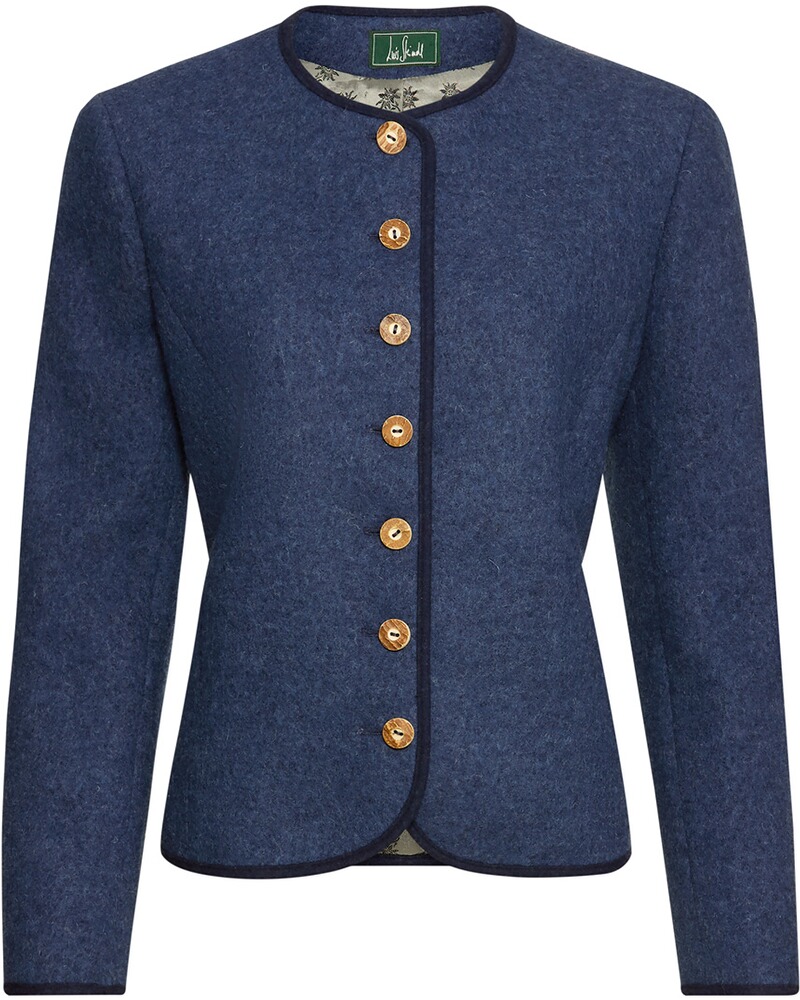 Walkjacke mit Lodendetail